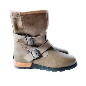 Sorel Major Moto Booties - Women’s 8.5. Leather & Suede